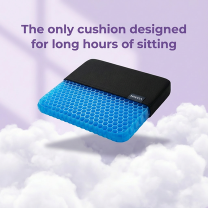 THERMASEAT™ Comfort Gel Cushion - Sit Better. Feel the Difference.